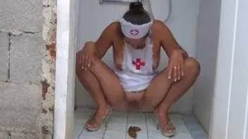 Pooping nurse Nadia